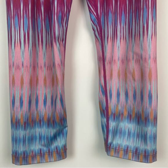 prAna Roxanne Capri Womens Festival Pink Cropped Mid Rise Size XS - Picture 5 of 10